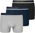 Produktbild: Schiesser Boxer 95/5 (3er-Pack) mit sportlichem Logo-Webgummibund