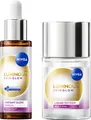 Produktbild: NIVEA LUMINOUS630® Skin Glow Liquid Refiner 100ml + NIVEA LUMINOUS630® Skin Glow Instant Glow Serum 30ml
