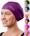Produktbild: Limmys Premium Badekappe für Damen & Herren – Weiche Silikon Badehaube für Erwachsene – Bequeme, Stromlinienförmige Passform, Chlorresistent, Hypoallergen, Schwimmhaube für Training & Freizeit
