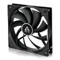 Produktbild: ARCTIC F12 - PC Lüfter, 120 mm Standard Gehäuselüfter, leiser Lüfter, Case Fan mit Standardgehäuse, Push- oder Pull Konfiguration möglich, 1350 rpm - Schwarz