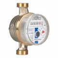 Produktbild: Wohnungs Wasserzähler Geeicht 2021 Aufputz Kaltwasser Q3 2,5 m³ Baulänge 110 mm