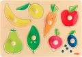 Produktbild: Haba Steckpuzzle Obst & FarbenFarben, Puzzleteile