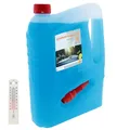 Produktbild: der kleine Handwerker Scheibenfrostschutz Konzentrat 5 Liter bis -30°C Scheibenklar für Scheibenwaschanlagen Fächerdüsen geeignet mit Einfüllhilfe Auto + Gratis Wandthermometer