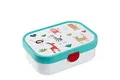 Produktbild: Mepal - Brotdose Kinder Campus - Bento Box Kinder - Brotdose Kinder mit Fächern & Gabel - Meal Prep Box mit Clip-Verschluss - BPA-frei & Spülmaschinenfest - 750 ml - Animal Friends