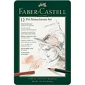 Produktbild: Faber-Castell Pitt Monochrome set (12x) (112975)