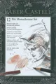Produktbild: Faber-Castell Set PITT Monochrome klein Metalletui