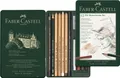 Produktbild: FABER-CASTELL PITT MONOCHROME Set klein, 12-teiliges Etui