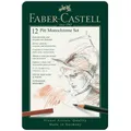 Produktbild: (2,08€/Stück) Pitt Monochrome Set 12er Faber-Castell 112975