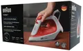 Produktbild: Braun TexStyle 1 leichtes Dampfbügeleisen / Bügeleisen Rot/Weiß 1900 Watt