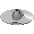 Produktbild: Mendler 2er-Set Fußteller Fußplatte Fuß für Barhocker Barstuhl Drehstuhl Esszimmerstuhl, chrom ~ Ø 41cm