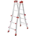 Produktbild: Hailo M80, Aluminium-multifunktionsleiter, 4x3 Sprossen