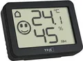 Produktbild: TFA Digitales Thermometer mit Hygrometer TFA30.5055.01, schwarz