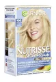 Produktbild: Garnier Nutrisse Creme Nr. 100 Extra Helles Naturblond, dauerhafte Pflege-Haarfarbe, mit nährenden Fruchtölen, 100% Grauabdeckung