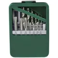 Produktbild: Brüder Mannesmann M53215 Gewindeeinsatz 15teilig M3, M4, M5, M6, M8, M10, M12