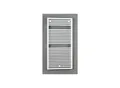 Produktbild: Zehnder universal Design-Heizkörper ZU200460A300000 HUD-180-060, 1807 x 600 mm, grey Aluminium, doppellagig