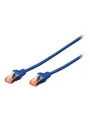 Produktbild: DIGITUS Professional patch cable - 3 m - blue - Blau - 3m