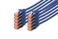 Produktbild: Digitus CAT 6 S/FTP Patchkabel, 10 Stück DK-1644-030-B-10