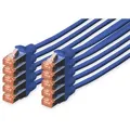 Produktbild: Digitus CAT 6 S/FTP Patchkabel, 10 Stück