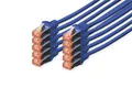 Produktbild: DIGITUS LAN Kabel Cat 6 - 3m - 10 Stück - RJ45 Netzwerkkabel - S/FTP Geschirmt -