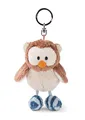 Produktbild: NICI Schlüsselanhänger Eule Oscar 10cm mit drehbarem, Beige/Braun