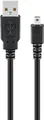 Produktbild: Goobay 93972 USB 2.0 Hi-Speed Kabel, Schwarz, 1.8 m - USB 2.0-Stecker (Typ A) > USB 2.0-Mini-Stecker (Typ B, 8-Pin)