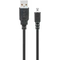 Produktbild: GOOBAY 93972 - USB 2.0 Kabel, A Stecker auf Mini B Stecker, 1,8 m