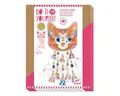 Produktbild: DJECO Kreativset DIY: Windspiel Kitty Glitzer Bastelset für Kinder ab 5 Jahren