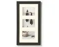 Produktbild: Bilderrahmen Collage Holz Home schwarz 3 Fotos 15x20 cm