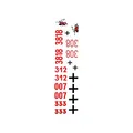 Produktbild: Torro 2279900192 - 1/16 Aufkleber/Decals Tiger I Divisionsabzeichen - Neu