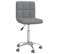 Produktbild: vidaXL Bürostuhl Bürostuhl Drehbar Hellgrau Stoff (1 St)