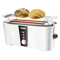 Produktbild: UNOLD 38020 Design Dual - Toaster - 4 Scheibe - 2 Steckplatz - Schwarz/Weiß