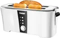 Produktbild: Unold 38020, Weiß/Schwarz, 4 Funktionen: Toasten, Auftauen, Aufwärmen, Stoppen,