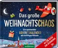 Produktbild: Das große Weihnachtschaos. Adventskalender: Ein spannender Adventskalender mit kniffligen Rätseln | Unterhaltsame Adventsgeschichte für die ganze Familie
