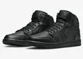 Produktbild: Nike Air Jordan 1 Mid Triple Black Sneaker Schuhe Schwarz 49.5 US 15 554724-093