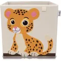 Produktbild: Lifeney Aufbewahrungsbox Tiger, beige, 33x33x33cm 833074