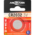 Produktbild: Ansmann Lithium Knopfzelle CR-2032, Batterie, silber