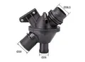 Produktbild: MAHLE Thermostat, Kühlmittel tm25108 für BMW (BRILLIANCE)