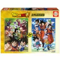 Produktbild: Dragon Ball-Puzzle 2x500Stück
