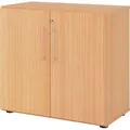 Produktbild: Hammerbacher Aktenschrank Serie 9 Advanced, aus Holz, abschließbar, 80 x 74,6 x 42 cm (B/H/T), buche