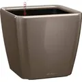 Produktbild: Lechuza® Pflanzgefäß Quadro Premium LS 50 cm x 50 cm x 47 cm  Taupe hochglanz