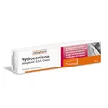 Produktbild: Hydrocortison-ratiopharm® 0,5% Creme bei allergischen und entzündlichen Hautirritationen, Juckreiz, sonnenbeanspruchter Haut und Insektenstichen. 15 g Creme