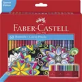Produktbild: Faber-Castell Buntstift Farbstifte Castle farbig sortiert VE=60 Stück Etui