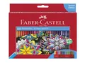 Produktbild: 60 FABER-CASTELL Colour Pencils Buntstifte farbsortiert Sechskant Karton-Etui