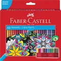 Produktbild: 1-16x FABER-CASTELL Hexagonal-Buntstifte CASTLE, 60er Kartonetui BIS 37% RABATT