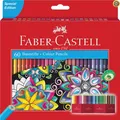 Produktbild: FABER-CASTELL 111260 - Buntstifte Set Castle, 60-teilig, hexagonal,