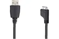 Produktbild: Samsung APCBU10BBECSTD Datenkabel Micro USB für Handy Schwarz 1.80m