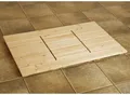 Produktbild: Saunabodenrost WEKA, beige (natur), H:40mm, Badematten, BxL: 62x105 cm