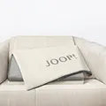 Produktbild: JOOP! Wohndecke Melange Doubleface Natur - Silber 150 x 200 cm