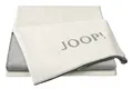 Produktbild: JOOP! MELANGE-Doubleface Plaid / Decke Natur-Silber 150 x 200cm