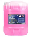 Produktbild: 20 Liter MANNOL ANTIFREEZE AF12+ Kühlerfrostschutz ROT -40°C Ford  Opel Mercedes
